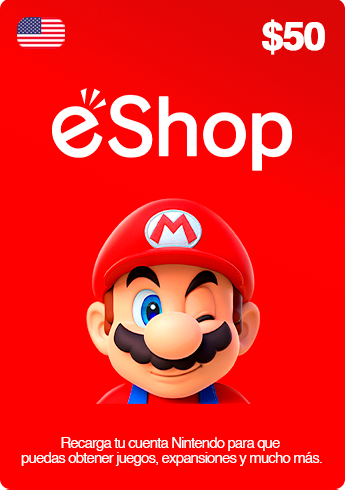 Nintendo eShop USA - Gift Card $50 | Todo Licencias