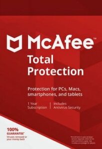 McAfee Total Protection Multidevice Unlimited Devices 1 Year Key GLOBAL