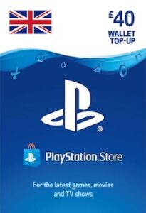 PlayStation Network Gift Card 40 GBP PSN UNITED KINGDOM
