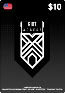 Riot Access - Gift Card $10