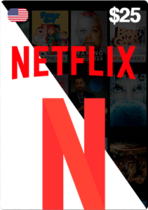 Netflix Gift Card - Código Digital $25