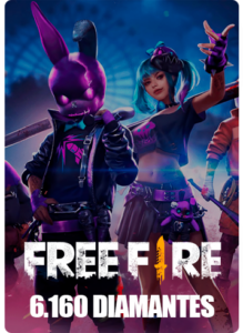 Free Fire 5600 Diamantes + 560 Bonus