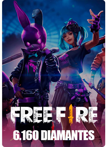 Free Fire 5600 Diamantes + 560 Bonus
