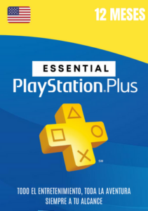 PlayStation Plus Essential 12 Meses USA