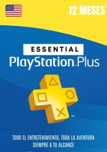 PlayStation Plus Essential 12 Meses USA