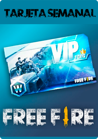 Free Fire Tarjeta Semanal