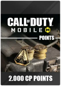 Call of Duty Mobile - Recarga CP 2000 CoD Points + 400 Bonus