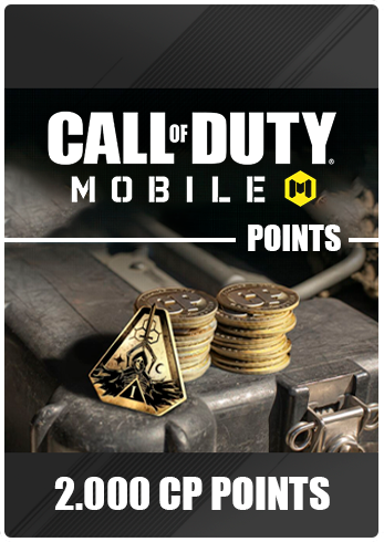 Call of Duty Mobile - Recarga CP 2000 CoD Points + 400 Bonus