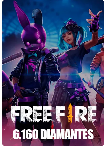 Free Fire 5600 Diamantes + 560 Bonus