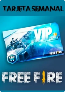 Free Fire Tarjeta Semanal