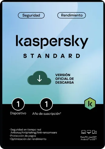 Kaspersky Standard - 1 año / 1 Dispositivo