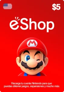 Nintendo eShop USA - Gift Card $5