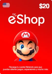 Nintendo eShop USA - Gift Card $20