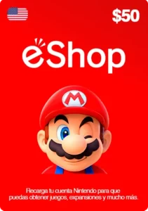 Nintendo eShop USA - Gift Card $50