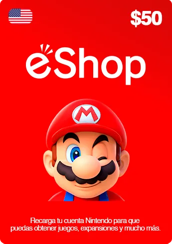 Nintendo eShop USA - Gift Card $50