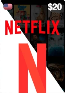 Netflix Gift Card - Código Digital $20