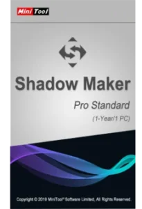 MiniTool ShadowMaker Pro Standard 1 Device 1 Year MiniTool Solution Key GLOBAL