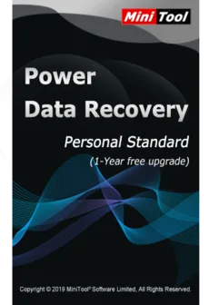MiniTool Power Data Recovery Personal Standard 1 Year MiniTool Solution Key GLOBAL