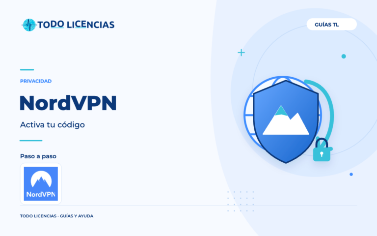 NordVPN: Activa tu código. Guía editorial de Todo Licencias con imagen de marca auténtica.